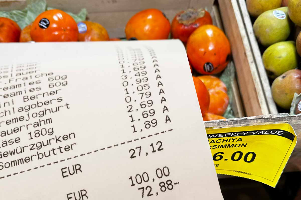 Когда покупатели должны внимательно проверять чек. Фото: ausnews.de