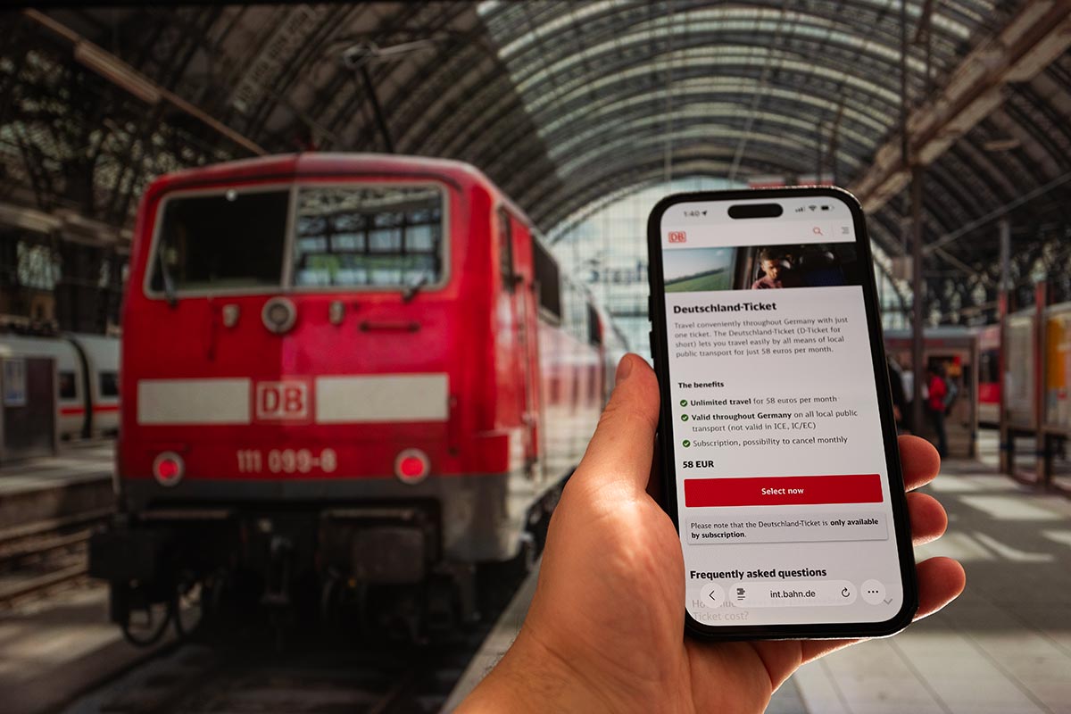 Deutschlandticket подорожает до 63 евро в 2026 году. Фото: ausnews.de