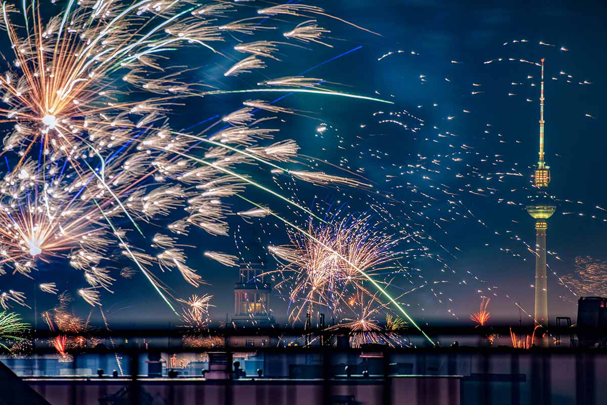 Правила запуска фейерверков в Германии в 2025 году. Фото: unsplash.com
