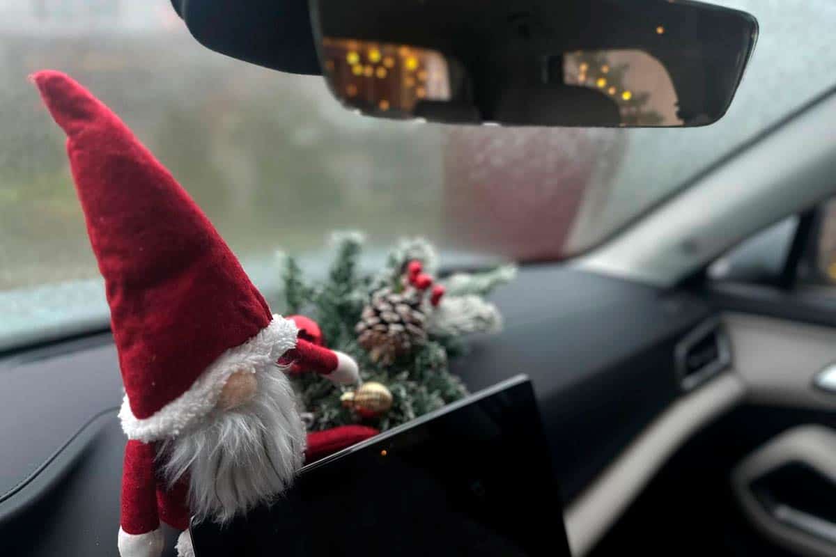 Рождественский декор в авто в Германии: правила и штрафы. Фото: ausnews.de