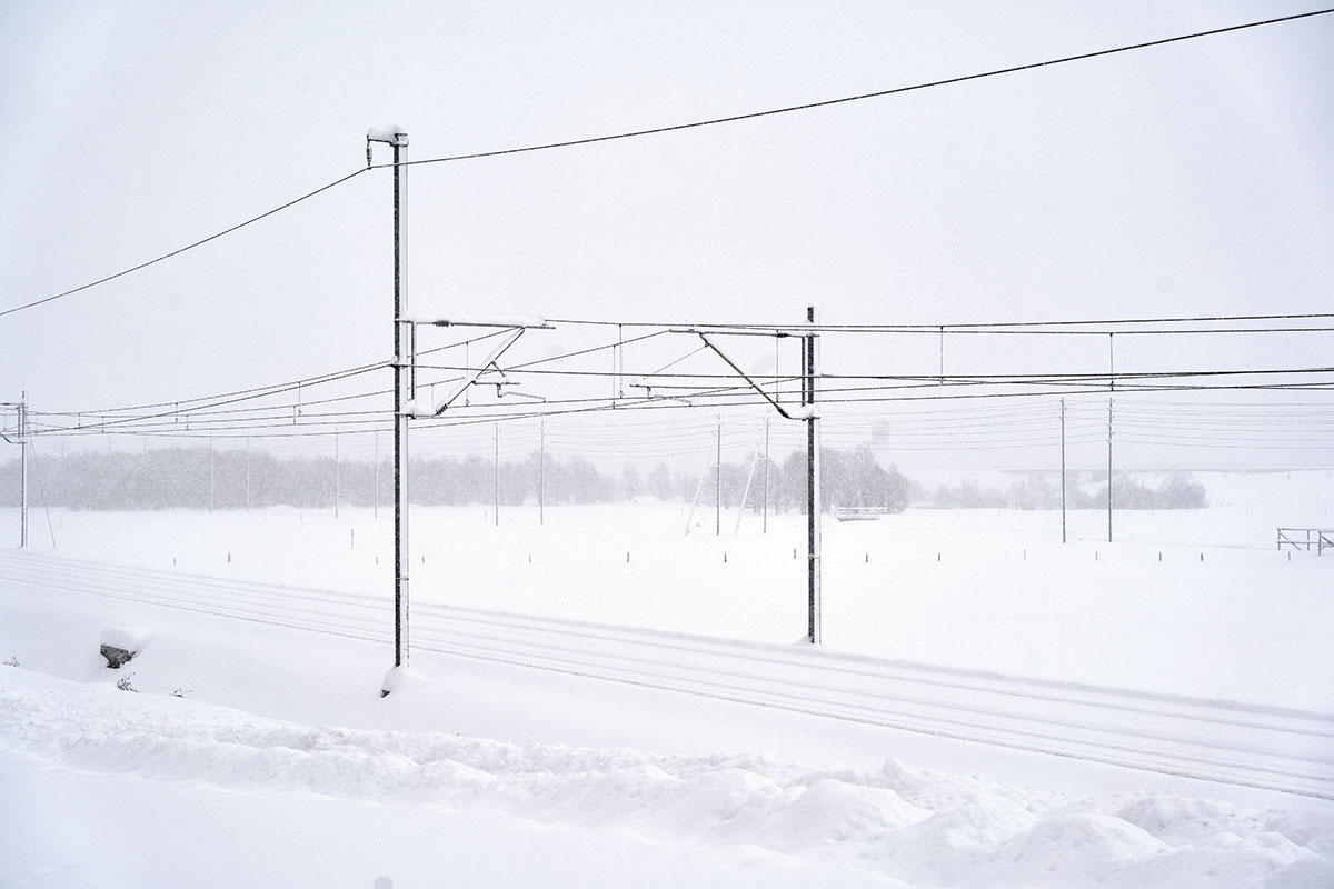 Снег и дождь парализовали транспорт в Германии. Фото: unsplash.com