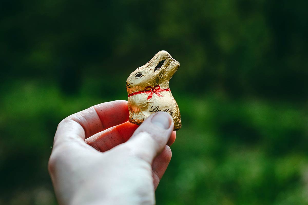 Пасхальные зайцы Lindt в Германии: где дешевле в 2026 году
