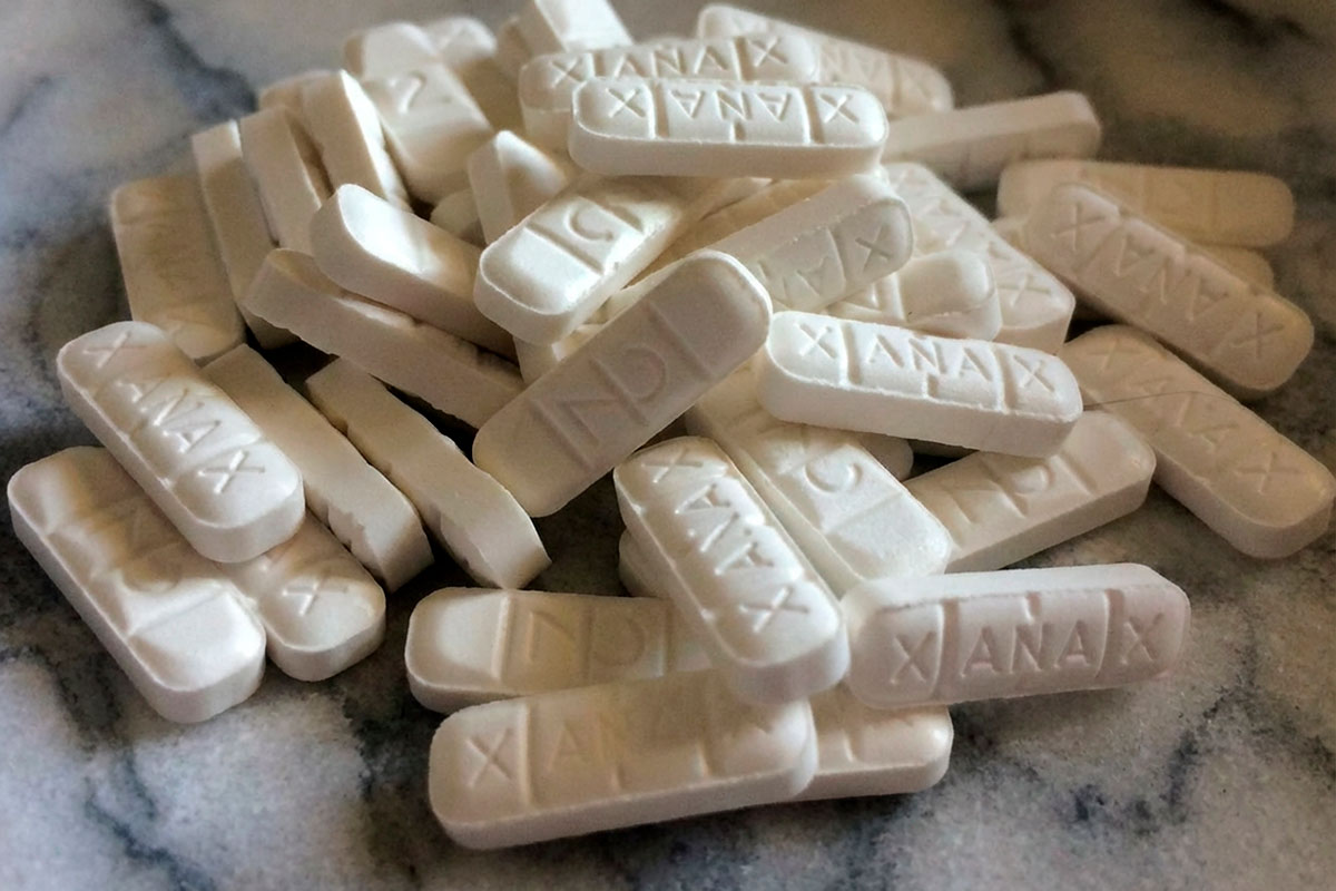 В Германии распространяется поддельный Xanax с опиоидами. Фото: ausnews.de
