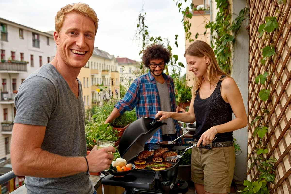 Гриль на балконе в Германии: что разрешено законом . Фото: ausnews.de