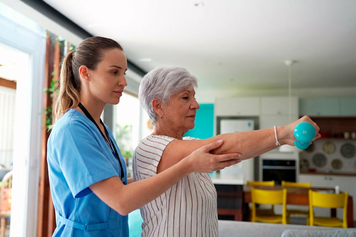 В Германии не хватает физиотерапевтов с выездом на дом. Фото: ausnews.de