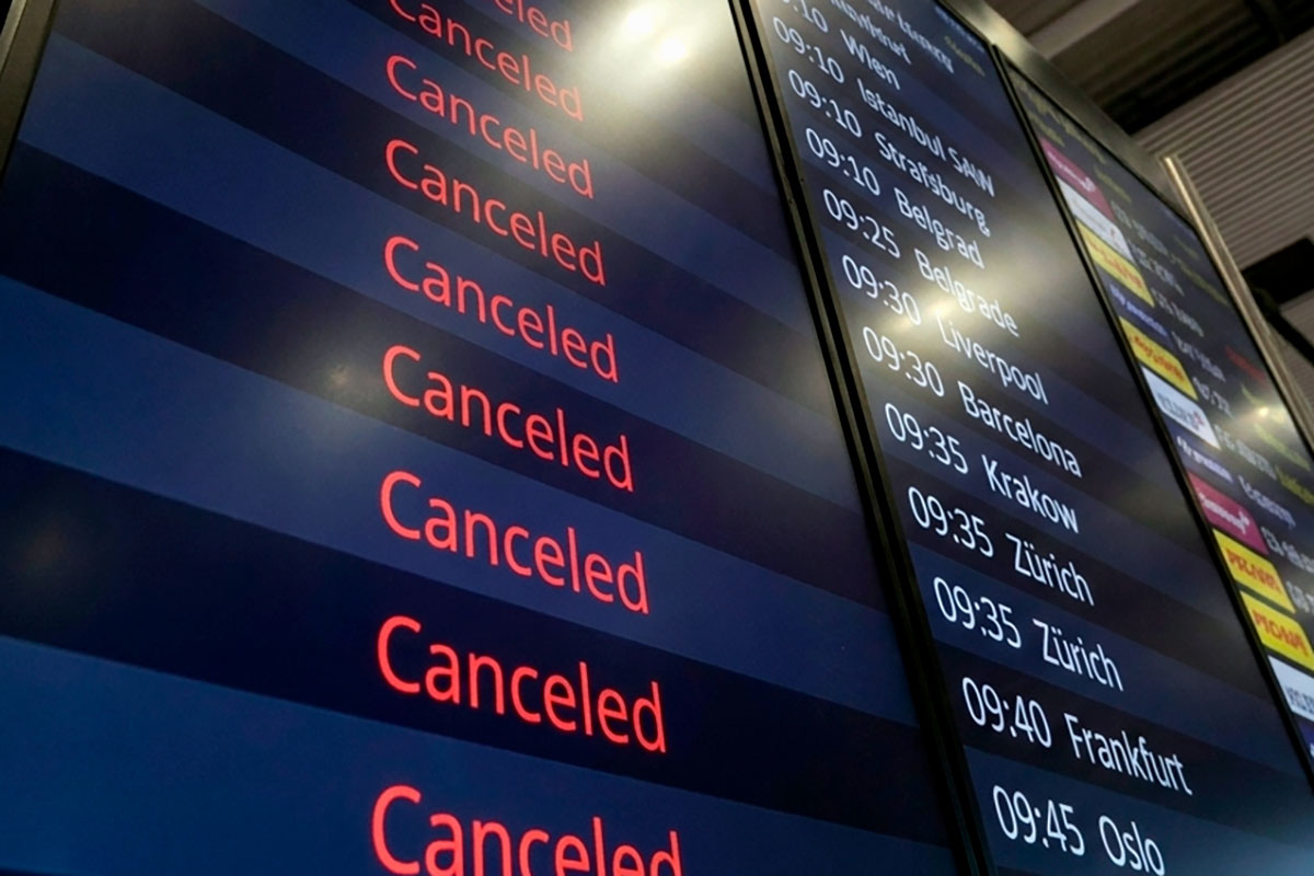 Отмена рейсов из-за дефицита топлива: ваши права в ЕС. Фото: ausnews.de