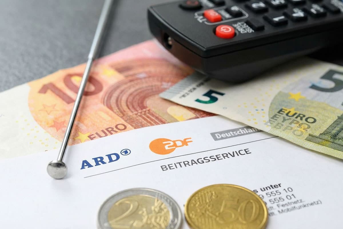 Как вернуть взнос за телевещание в Германии за 2025 год. Фото: ausnews.de