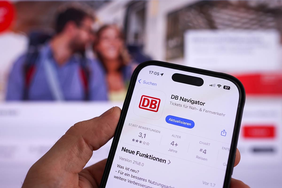 Deutsche Bahn вложит 50 млн евро в ИИ ради лучшего информирования пассажиров. Фото: ausnews.de