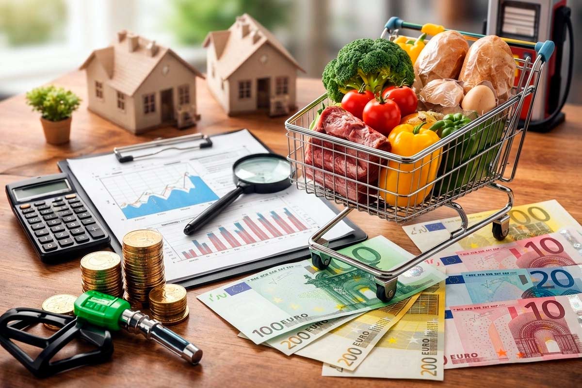Инфляция в Германии упала до 2,3% в июне 2026 — не все получили выгоду. Фото: ausnews.de