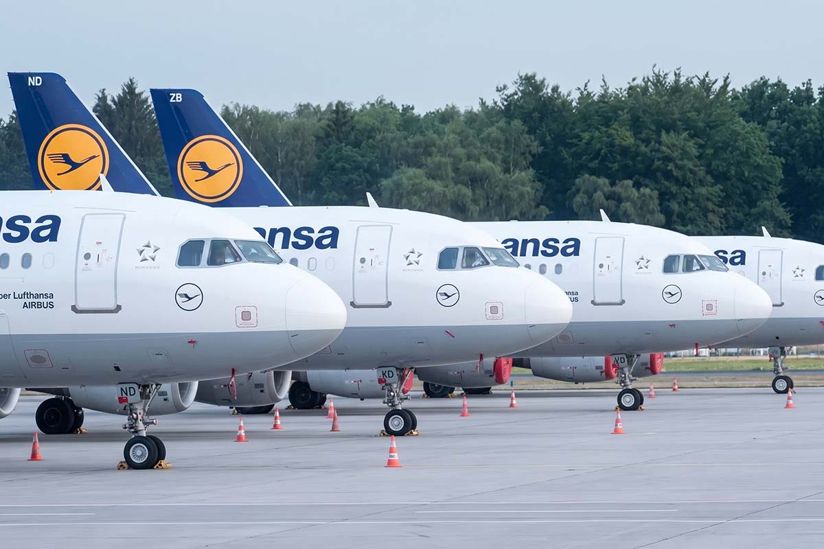 Lufthansa объявила о масштабном сокращении полётов внутри Европы. Фото: ausnews.de