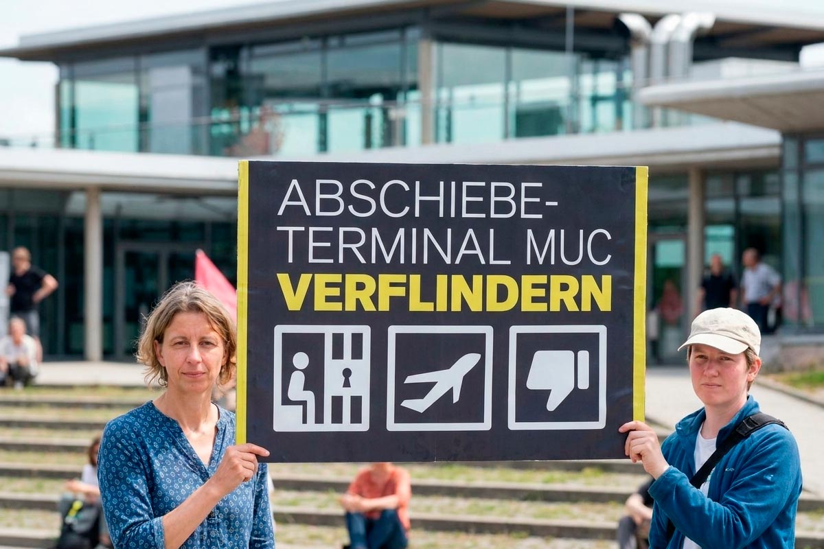 В аэропорту Мюнхена одобрили строительство терминала для депортации. Фото: ausnews.de