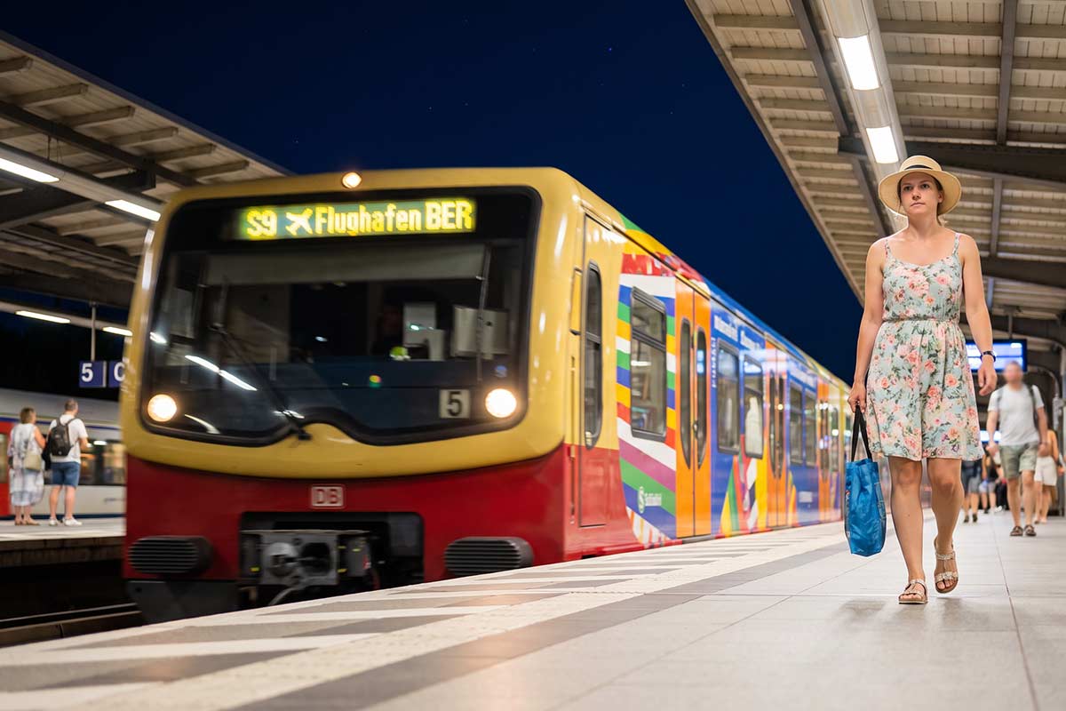 S-Bahn до аэропорта Берлина не ходит до конца августа: как добраться теперь. Фото: ausnews.de