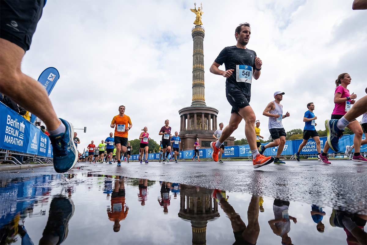 Берлинский марафон. Фото: ausnews.de
