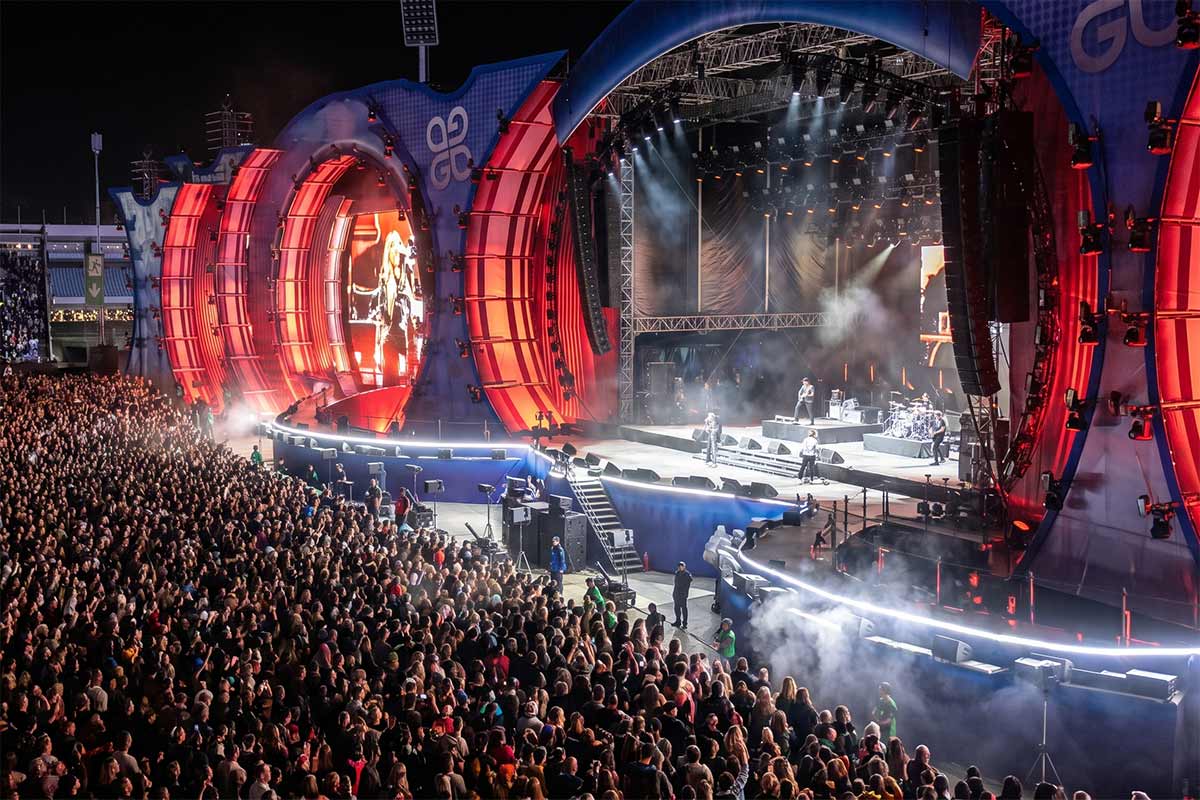 Посетители фестиваля «Glücksgefühle» в 2025 году. Фото: ausnews.de