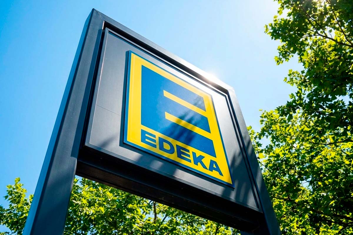 Edeka вводит красный значок гарантии цены в Германии. Фото: ausnews.de