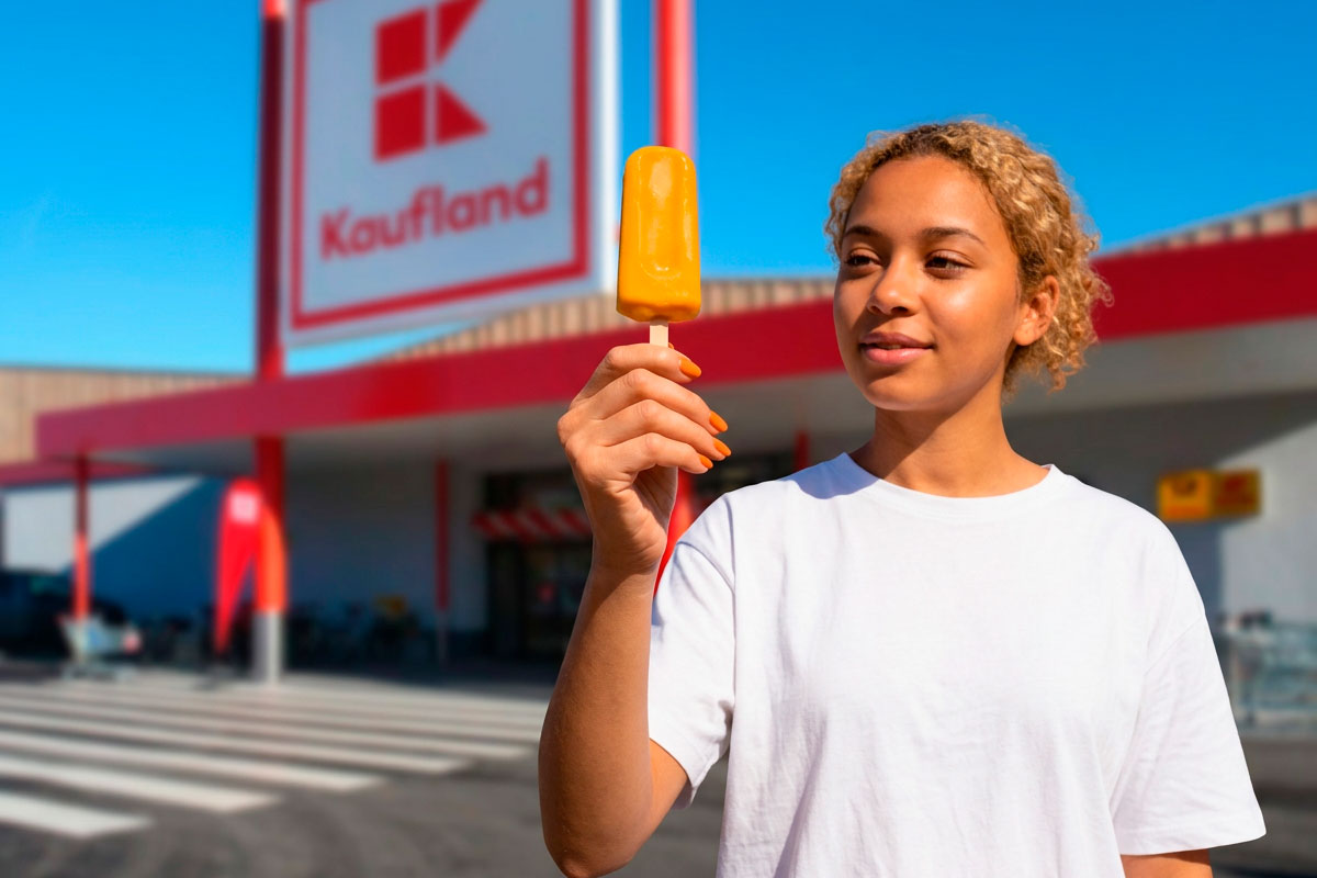 Kaufland снижает цены на мороженое на 20% в августе — но не на все марки. Фото: ausnews.de