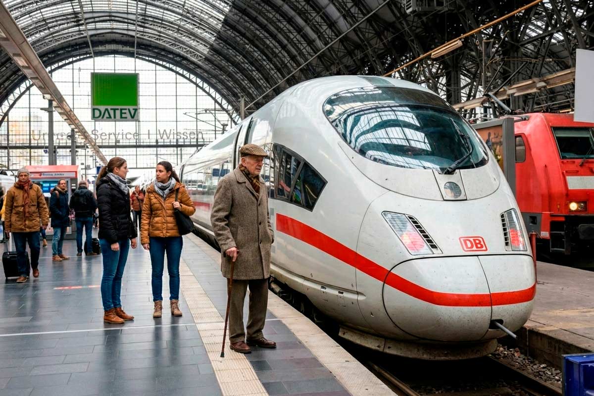 Deutsche Bahn снижает цены для пассажиров старше 65 лет. Фото: ausnews.de