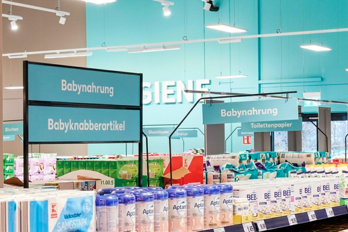 Kaufland отзывает детские смеси Aptamil и Milumil по всей Германии. Фото: ausnews.de